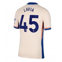 Dres Chelsea Romeo Lavia #45 Gostujuci 2024-25 Kratak Rukav